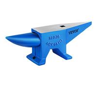 VEVOR Enclume en acier - 20 kg - Corne ronde - Enclume de forgeron - Outil de forgeron - Enclume en acier - Enclume de forgeron robuste - Durable et robuste - Pour bijoutiers, forgeron