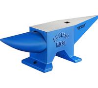 VEVOR Enclume en acier 30Kg Enclume de forge Forge Robuste Outil d'atelier 2 cornes