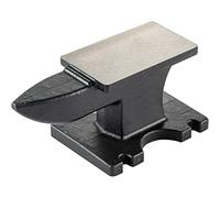 VEVOR Enclume en fonte de 11 kg avec plan de travail de 17,3 x 8,9 cm et base stable, enclume ronde robuste de haute dureté, pour se plier, façonner