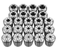 VEVOR, ensemble de mandrins de serrage ER40, de 1/8 pouce à 1 pouce, ensemble de 23 pièces, pour machines de fraisage CNC et perceuses, précision de concentricité de 0,0006 pouce, mandrins de serrage 