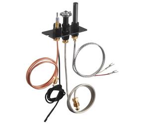 VEVOR Ensemble de veilleuse à gaz, références OE 10002265, 10002264, SRV10002264, kit d'allumage de remplacement pour foyer au gaz naturel et liquéfié, pour Majestic Vermont Castings Temco Dutchwest