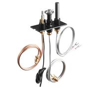 VEVOR Ensemble de veilleuse à gaz, références OE 69L17, 69L1701, 904405, J4117, 108084-02, kit d'allumage de remplacement pour foyer au gaz naturel, pour les modèles Lennox, Superior et Astria, noir