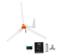VEVOR, éolienne horizontale de 1500W, 24V, avec régulateur hybride vent/solaire, 3 pales, courant alternatif triphasé, indice de protection IP67 et protection contre les surcharges, régulateur hybride