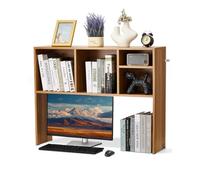 VEVOR Étagère à poser sur bureau 1 niveau 94x24x73 cm en bois pieds antidérapants