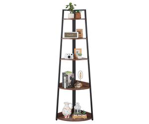 VEVOR Étagère d'angle à 5 niveaux porte-plantes étroite murale 178 cm chambre