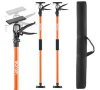 VEVOR Étai de Soutien Télescopique 116-290 cm Poteau de Support Réglable Lot de 2, Tige Dégagement Rapide, en Acier, Charge 70 kg, Étai pour Plafond, Installation d'Armoires, Levage de Cloisons Sèches