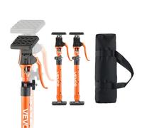 VEVOR Étai de Soutien Télescopique 48-75 cm Poteau de Support Réglable Lot de 2, Tige Dégagement Rapide, en Acier, Charge 100 kg, Étai pour Plafond, Installation d'Armoires, Levage de Cloisons Sèches