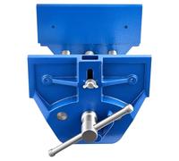 VEVOR Étau à Bois de Menuiserie, Largeur de Mâchoire 177,8 mm, Étau d'Établi en Fonte Robuste Dégagement Rapide, Ouverture Maximale Mâchoire 203,2 mm, Butée avant Réglable, pour Travail Bois Perçage