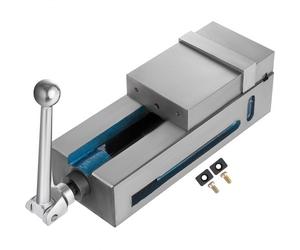 VEVOR Étau de Perçage de Fraisage, Ouverture 120 mm Précision Étau de Serrage 19 KN d'établi Hauteur 95 mm Serre-Joint Établi Accessoire Principal pour Fraiseuse de Précision et Machine NC/CNC