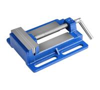 VEVOR Étau de Perceuse à Colonne, Largeur de Mâchoire 101,6 mm, Étau d'Établi de Perçage Portable en Fonte Robuste, avec Base Fendue, pour Travail du Bois, Perçage du Métal, Fraiseuses, Bricolage