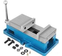 Etau d'Etabli Ouverture 12,5cm Force De Serrage Max 24KN Hauteur De l'Etau 11cm