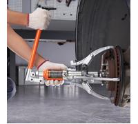 VEVOR Extracteur Hydraulique 5T Arrache Roulement Engrenage Poulie 2 ou 3 Mâchoires en Acier YL-5T