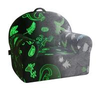 VEVOR Fauteuil pour enfants avec éponge 25D haute densité, canapé pour enfants, housse douce en tissu phosphorescent, sofa pour tout-petits, meuble d’enfants pour se reposer, chambre à coucher, gris