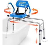 VEVOR FBL650328 - Original stainless steel color / 150 kg / Hauteur réglable 390-565 mm - Blue - Natural anodized aluminum alloy