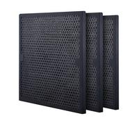 VEVOR Filtres à charbon actif, lot de 3, remplacement de filtre à air filtres étape 2 efficacité compatibles avec l'épurateur BlueDri VEVOR, purificateurs d'air, équipement restauration dégâts d'eau