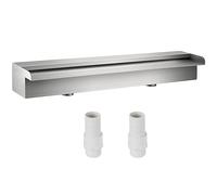 VEVOR Fontaine de piscine étang décorative en acier inoxydable avec cascade