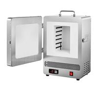 VEVOR Four de Fusion Électrique 1650 W, Fourneau de Fusion Numérique, Température Maximale 1200 °C, pour la Coulée à la Cire Perdue, Bricolage de l'Argile, Recuit des Métaux, Cuisson de la Céramique
