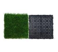 VEVOR Gazon Artificiel Pelouse Synthétique Extérieur Intérieur 18 Dalles 31x31cm