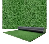 VEVOR Gazon Synthétique 304,8x91,44 cm, Tapis Gazon Artificiel, Rouleau de Pelouse Artificielle, Hauteur de Fibre 1,5 cm, avec Trous de Drainage, pour Jardin, Terrasse, Balcon, Intérieur, Extérieur