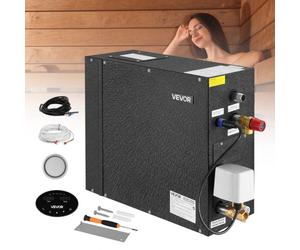 VEVOR Générateur de Vapeur Sauna 7,5 kW, Générateur de Vapeur Douche Bain Spa avec Contrôleur, Kit Vidange Automatique, Protection Contre Surchauffe, Marche Sec, Surpression, Efficacité 10 min à 24 h