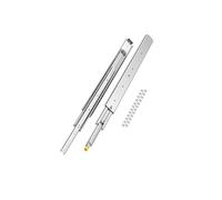 VEVOR Glissière de tiroir extension complète 1 paire - 914 mm - Charge 226,8 kg - Verrouillable 3 volets