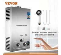 VEVOR GPL chauffe-eau chauffe-eau à gaz instantané chauffe-eau au gaz Butane Propane chaudière 6-18L GPL chaudière appareil ménager radiateurs extérieurs 6L 12KW