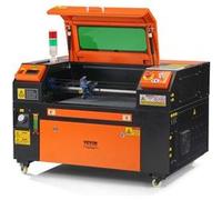 VEVOR Graveur laser CO2 50 W - 300x500 mm, 0-500 mm/s, Assistance d'air, Panneau numérique