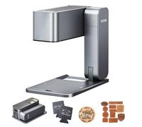 VEVOR Graveur Laser Portable 600 mm/s Haute Vitesse Machine de Gravure 5 W, Ensemble Base Graveur et Découpeur Laser, pour Bricolage Matériaux Non Métalliques, Bois, Cuir, Acrylique, Pierre, Céramique