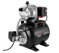 VEVOR Groupe de Surpression 735 W 19 L Pompe avec Réservoir de Pression | Pour Puits Peu Profonds Jardin et Pelouse, 3750 L/h, Tête de Pompe Acier Inox, avec Surpresseur Auto, Pressostat 1,4-2,8 bar
