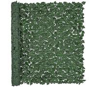 VEVOR Haie Artificielle 150x249 cm Brise Vue Clôture de Lierre Artificiel Intimité Support en Tissu Maillé et Joint Renforcé Déco Fausses Feuilles pour Jardin, Extérieur, Cour, Balcon, Terrasse, Patio