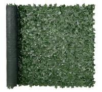VEVOR Haie Artificielle 150x249 cm Brise Vue Clôture de Lierre Artificiel Intimité Support en Tissu Maillé et Joint Renforcé Déco Fausses Feuilles pour Jardin, Extérieur, Cour, Balcon, Terrasse, Patio