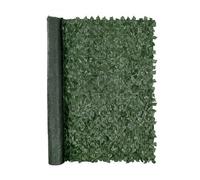 VEVOR Haie Artificielle 244x183 cm Brise Vue Clôture de Lierre Artificiel Intimité Support en Tissu Maillé et Joint Renforcé Déco Fausses Feuilles pour Jardin, Extérieur, Cour, Balcon, Terrasse, Patio
