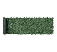 VEVOR Haie Artificielle 99x401 cm Brise Vue Clôture de Lierre Artificiel Intimité Support en Tissu Maillé et Joint Renforcé Déco Fausses Feuilles pour Jardin, Extérieur, Cour, Balcon, Terrasse, Patio
