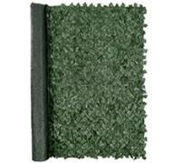 VEVOR Haie Artificielle 244x183 cm Brise Vue Clôture de Lierre Artificiel Intimité Support en Tissu Maillé et Joint Renforcé Déco Fausses Feuilles pour Jardin, Extérieur, Cour, Balcon, Terrasse, Patio