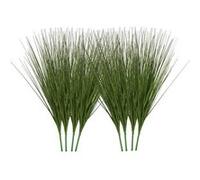 VEVOR Herbe Artificielle en Tige 68,6 cm Herbes Oignon Artificielles Lot de 8 Fausse Plante Artificielle pour Intérieur Extérieur, Jardin, Bureau, Décoration Chambre, Salon, Pendaison de Crémaillère