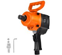 VEVOR hoc Pneumatique 25,4 mm, Mécanisme Impact à Double Marteau, Couple Inverse Max 1626 Nm, Réglage 6 Vitesses, 4600 tr/min, Clé Pneumatique pour Réparation Entretien Automobiles Intensifs