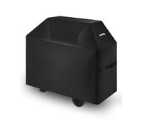 VEVOR Housse de barbecue 1470 mm, bâche de protection barbecue extérieur, imperméable, résistante aux intempéries polyester 600D robuste facile à mettre et enlever, avec sangles auto-agrippantes, noir