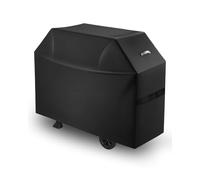VEVOR Housse de barbecue 1524 mm, bâche de protection barbecue extérieur, imperméable, résistante aux intempéries polyester 600D robuste facile à mettre et enlever, avec sangles auto-agrippantes, noir