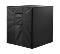 VEVOR Housse de Climatiseur Extérieur, 61 x 61 x 76,2 cm, Couverture de Protection Climatiseur, Tissu Polyester Étanche Trois Couches, Ventilation Maille, Taille Universelle, Cache pour Clim Extérieur