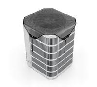 VEVOR Housse de Climatiseur Extérieur, 91 x 91 cm, Couverture de Protection Climatiseur des Débris, Maille PVC, Résistante aux Déchirures Rayures, Taille Universelle, Cache pour Clim Extérieur, Noir