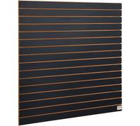 VEVOR Jeu de 2 panneaux muraux Mur d'outils 129,1x129,1cm Panneau mural MDF Porte-outils Organisateur, mur à lamelles Slatwall Panneau enfichable Pegboard Support mural Idéal pour atelier Stockage Cav