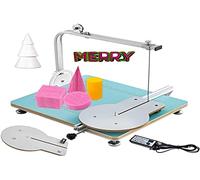 VEVOR KD6 Machine Découpe Polystyrène 20CM Découpeuse de Mousse Mousse Découpeuse Fil Chaud Coupe Coupe-Mousse Coupe Température Alliage KT Plaque Bande
