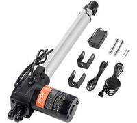 VEVOR Kit actionneur linéaire 250mm 24V, 25mm/s, 1000N, levage TV/table/canapé, IP44, adaptateur.