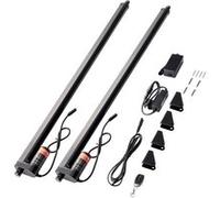 VEVOR Kit actionneurs linéaires (2pcs) 12V 760mm 9mm/s, 1000N, télécommande sans fil, IP54.