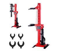 VEVOR Kit Compresseur Ressort Amortisseur pour Voiture Force de Compression 1 T Course 320 mm Tendeur de Ressort Vérin Hydraulique 4,5 T Opération à Pied pour Démonter Ressorts de Suspension Auto SUV