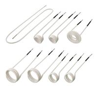 VEVOR Kit de Bobines de Chauffage à Induction 8PCs, bobines de chauffage à induction avec différentes longueurs, Accessoires de Chaleur sans Flamme, pour Enlever les Boulons et Écrous Rouillés