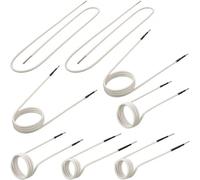 VEVOR Kit de Bobines de Chauffage à Induction 8PCs, Chauffage Induction Boulon Magnétique, sans Flamme, Outil de Chauffage à Induction avec Flexibilité pour Enlever les Boulons et Écrous Rouillés