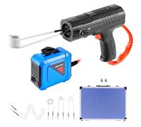VEVOR Kit de Chauffage par Induction Magnétique pour Enlever Écrous Rouillés 1800 W, Dégrippeur à Induction Portatif, avec 4 Bobines et Coffret, pour Retirer Vis Rouillées, Réparation Automobile