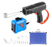 VEVOR Kit de Chauffage par Induction Magnétique pour Enlever Écrous Rouillés 1800 W, Dégrippeur à Induction Portatif, avec 4 Bobines et Coffret, pour Retirer Vis Rouillées, Réparation Automobile