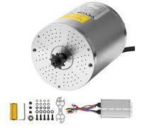 VEVOR Kit de moteur électrique sans balais, 3000 W, moteur électrique CC avec contrôleur de vitesse amélioré, 72 V 4900 tr/min, moteur électrique sans brosse, pour kart, vélo électrique, moto, scooter